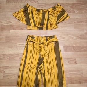 3/$20 — 2 Piece Crop Top Set